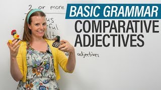 English Grammar Comparative Adjectives [upl. by Dawes]