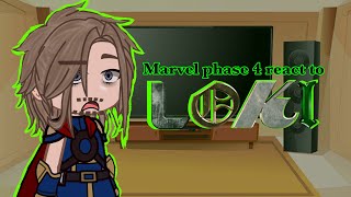 Marvel Phase 4 react to Loki  Loki  Marvel [upl. by Adnorat]