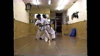 Nishime Martial Arts  demo practice circa 1990 Cincinnati Martial Arts [upl. by Jillie53]