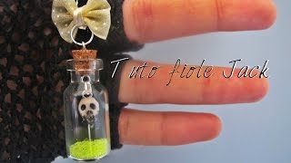 ✿ Tuto fimo fiole Halloween Kawaii Jack  Letrange noel de Jack  Partenariat PimPomPerlesfr ✿ [upl. by Gunner274]