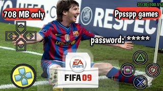 FIFA 09 on ppsspp [upl. by Merell675]