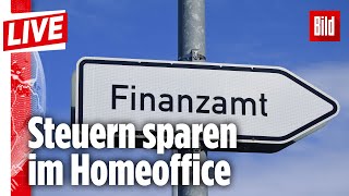 🔴 HomeOffice richtig von der Steuer absetzen – und sparen  Sparfochs [upl. by Suoirtemed]