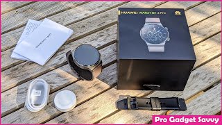 Best Huawei Smart Watch 2022  Huawei GT Watch 2 Pro Review  Pro Gadget Savvy [upl. by Tildy]