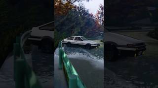 Takumi Fujiwara AE86 touge drift drifting d1gp drift touge tougedrift initiald [upl. by Nosrettap]