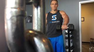 Chris Gronkowski shoulder workout [upl. by Schnur]