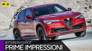 Alfa Romeo Stelvio Quadrifoglio  E un DIAVOLO  Primo test ENGLISH SUB [upl. by Tait]