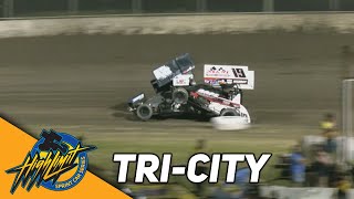 Kyle Larsons Gamble Pays Off  High Limit Sprints at TriCity Speedway [upl. by Juliana]