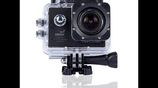 DBPOWER Original EX5000 WIFI 14MP FHD Sports Action Camera REVIEW [upl. by Auhsoj]