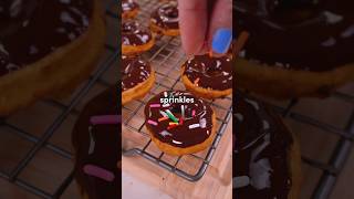 The EASIEST 3 ingredient mini donuts Ive ever made [upl. by Anayet988]