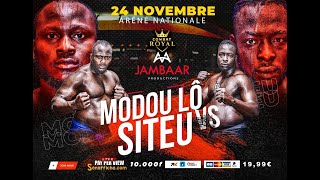 🚨🚨TFM LIVE ARÈNE NATIONAL  COMBAT ROYAL  MODOU LO VS SITEU  24 NOVEMBRE 2025 [upl. by Enajyram321]