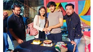 Barrister Babu Last Day Shoot And 400 Episode Completely Cake Celebration party full video [upl. by Hyo715]