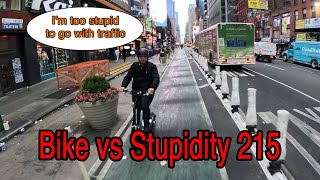 Bike vs Stupidity 215 [upl. by Ingles]