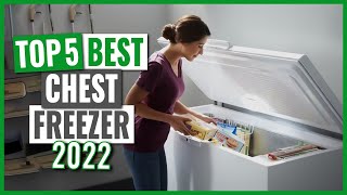 5 Best Chest Freezer 2023 Review  Quiet Compact Freezer for Home Kitchen Garage and Business [upl. by Ahsinrat]