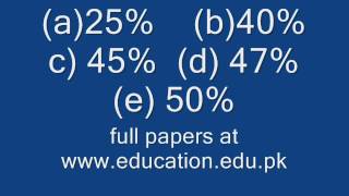 IIU BCS International Islamic University Islamabad Computer Science Admission Test sample paper [upl. by Lemaceon]