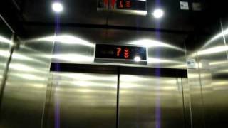 KONE Modernized Traction elevatorlift at Stockmann in Helsinki Finland [upl. by Ulphi]