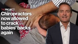 Chiropractors now allowed to crack babies backs again [upl. by Niraj]