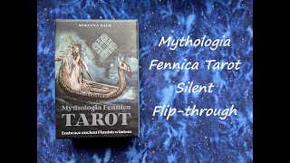 Mythologica Fennica Tarot  Silent Flipthrough [upl. by Benjie145]