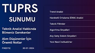 TUPRS  DİRENÇ BANDI GEÇEBİLİR Mİ  TUPRS hisse senedi teknik analizi [upl. by Aip575]