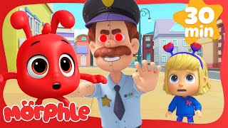 Officer Robofreeze Captures Morphle 🦾 Cartoons for Kids  Mila and Morphle [upl. by Ailel896]