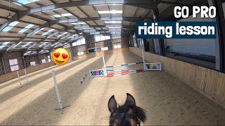 rode a new horse amp jumped 70  Riding Lesson  equinemollie [upl. by Ainoloppa]