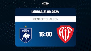 Futsal Gentofte vs Albertslund IF [upl. by Falconer]