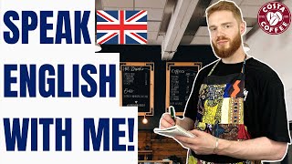 Everyday British English Conversations Cafe  British Accent Training [upl. by Morie591]