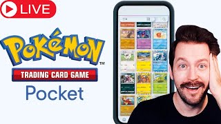 Pokemon TCG Pocket LAUNCH Stream [upl. by Fahey298]