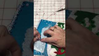 How to Personalize your Plaid  Bucilla Felt StockingTutorial [upl. by Prunella]