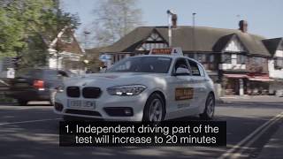 UK Learn to Drive Test Changes to the Practical Driving Test  December 2017 [upl. by Neraa]