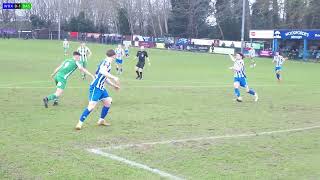 The Bees Vs The Yachtsmen  Wroxham FC 2  1 Basildon United  Match Highlights and Goals [upl. by Teak]