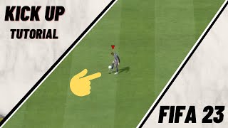 HOW TO DO KICK UPS BALL JUGGLE ON FIFA 23 [upl. by Ajax33]