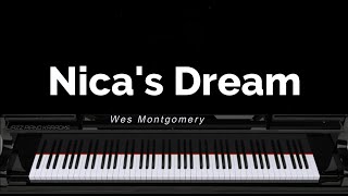 Nicas Dream jazz piano karaoke LYRICS [upl. by Ines]