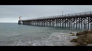 Waves breaking at Gaviota Beach [upl. by Charley99]