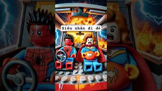 Lego Phim Siêu Anh Hùng Đi Đẻ  Lego Movie Superhero Gives Birth [upl. by Olcott802]