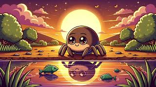 Anansi and the Clever Fish  Fun Animated Folktale for Kids  Moral Stories for Children [upl. by Anwahsat]