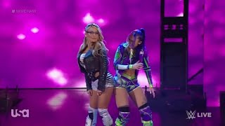 Natalya amp Tegan Nox Entrance  WWE Monday Night Raw January 15 2024 [upl. by Cato]