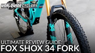 Fox 34  Ultimate Review Guide The Best Mid Travel MTB Fork [upl. by Leksehc]