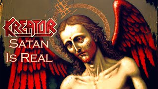 Satan Is Real by Kreator  with lyrics  images generated by an AI [upl. by Trembly]