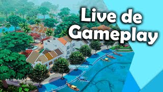 🔴 LIVE DE 12 HORAS VAMOS CONSTRUIR UMA PENSÃO E MONITORAR NOSSOS SIMS [upl. by Sosthina]