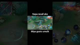 Comeback mlbb gameplay shorts [upl. by Wallford]