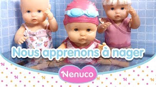 Direction la piscine avec Nenuco Nageuse 🏊‍♀️ Cours de natation pour les bébés Nenuco [upl. by Adlez]