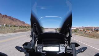 2016 Honda VFR1200X Windshield adjust [upl. by Geralda]