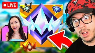 NEW UPDATE FORTNITE RANKED with MY GIRLFRIEND Season 3 [upl. by Sokin]