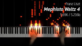 Liszt  Mephisto Waltz 4 S696  S216b [upl. by Lekym]