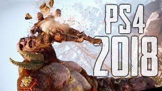 Top 40 NEW PS4 Games of 2018 [upl. by Adnal477]