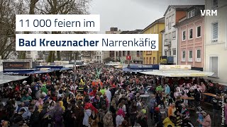 11000 Bad Kreuznacher feiern im NarrenkĂ¤fig [upl. by Rooker]