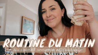 ROUTINE DU MATIN GROCERY HAUL TRYON HAUL ACHAT DE BOYFRIEND EN FRIPERIE [upl. by Lap829]