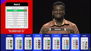 GHANA VS MALI IN WORLD CUP 2026 DRAWGYAN REACTS TO DRAW [upl. by Carolee923]