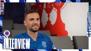 TRAILER  INTERVIEW  Nedim Bajrami signs with Rangers  31 Aug 2024 [upl. by Yrdua]