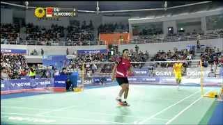 SF  MS  Du Pengyu vs Sony Dwi Kuncoro  2013 Victor Korea Open [upl. by Topliffe]